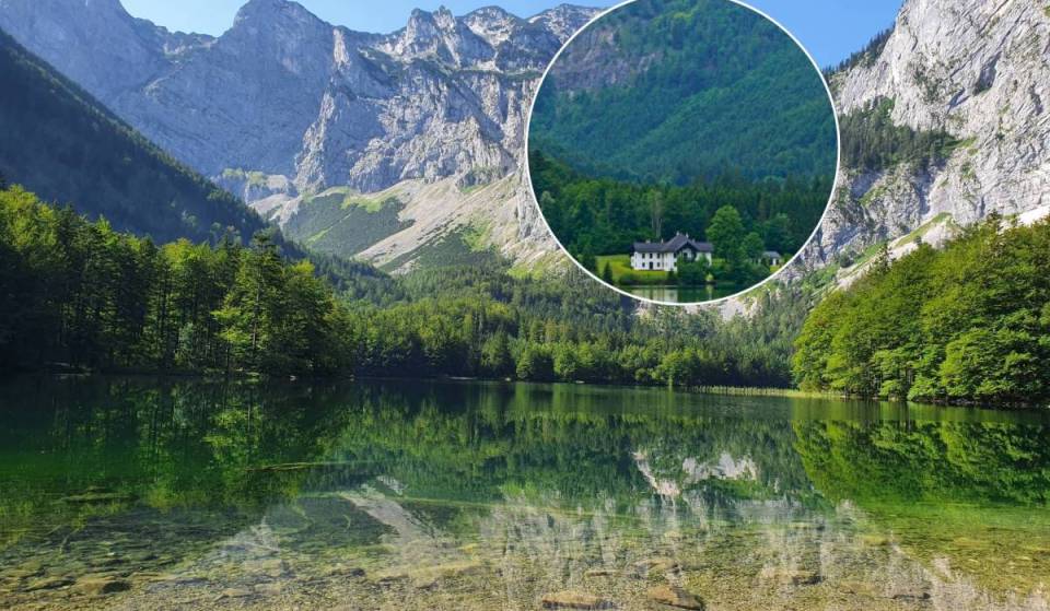 In just under 2.5 hours from Vienna to a hidden, nature-protected alpine lake with a small hunting lodge: Swim in clear, turquoise-blue mountain water with free access to the lake—a place where Emperor Franz Josef once stayed