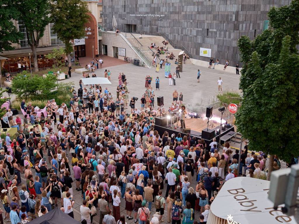 Die Saision für das MQ Tunes im MuseumsQuartier endet im September