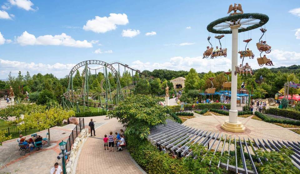 Just 1 hour from Vienna, this 145,000 m² amusement park on Lake Neusiedl—named the Best Adventure Park of 2026—attracts visitors with more than 30 attractions