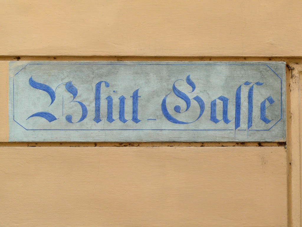 Die Blutgasse in Wien
