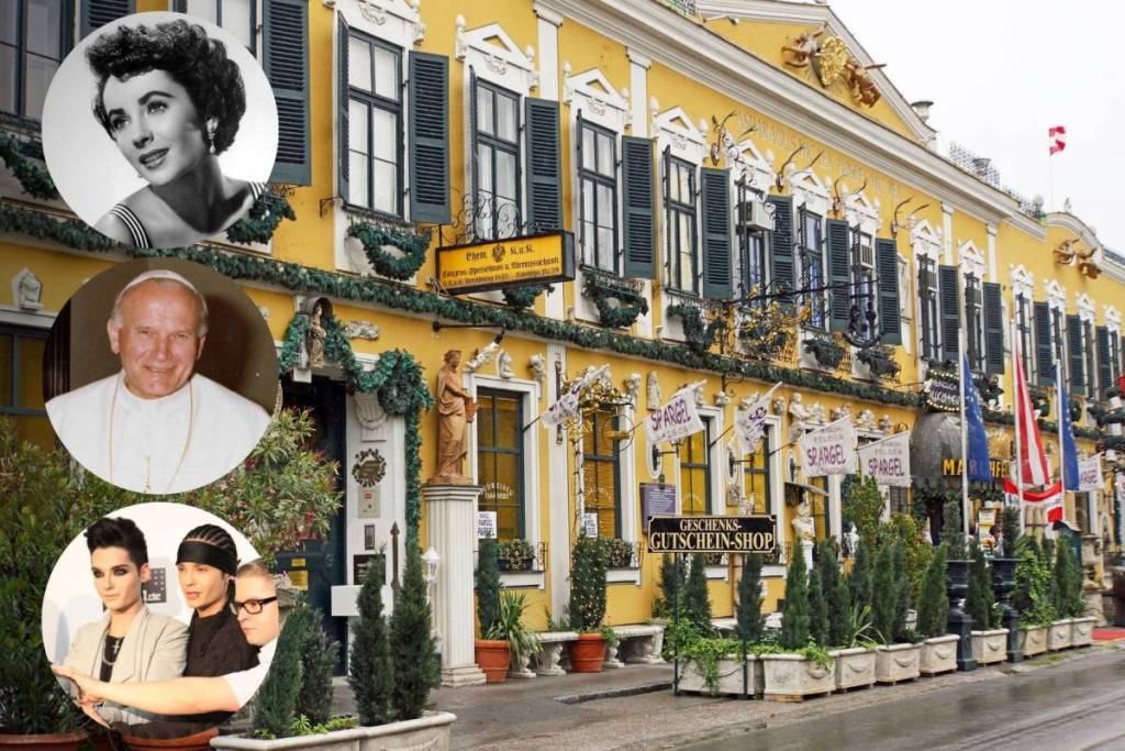 Liz Taylor, Tokio Hotel, and John Paul II have all visited the Marchfelderhof