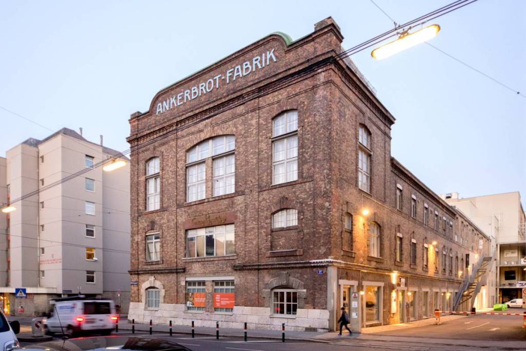 Die alte Ankerbrot Fabrik in Wien