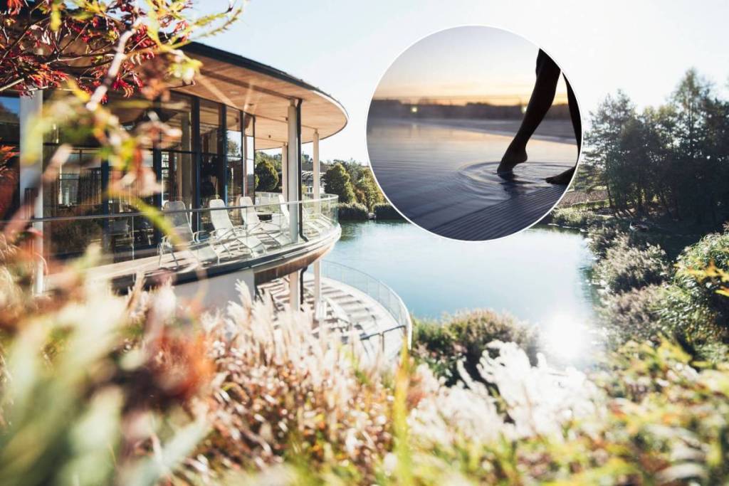 Just 2 hours from Vienna, a 60,000-square-meter wellness oasis with a panoramic slide and 14 saunas awaits you in the natural surroundings of Styria