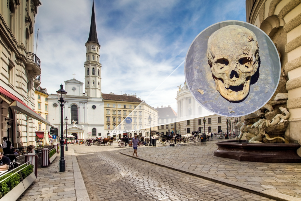Unter der Michaelerkirch befindet sich eine der größten Gruften österreichs