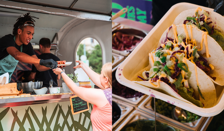 Discover Europe’s largest street food festival right in the heart of Vienna on the Danube Island, featuring over 100 vegan stalls and free admission