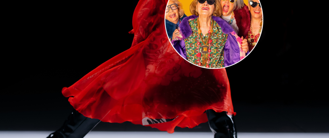 Right in the heart of Vienna, the most surprising Fashion Week show of the year is taking place today: 30 Viennese senior women are walking the runway in couture they designed themselves.
