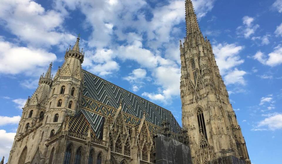 For decades, these two mysterious symbols on the exterior wall of St. Stephen’s Cathedral have puzzled the Viennese