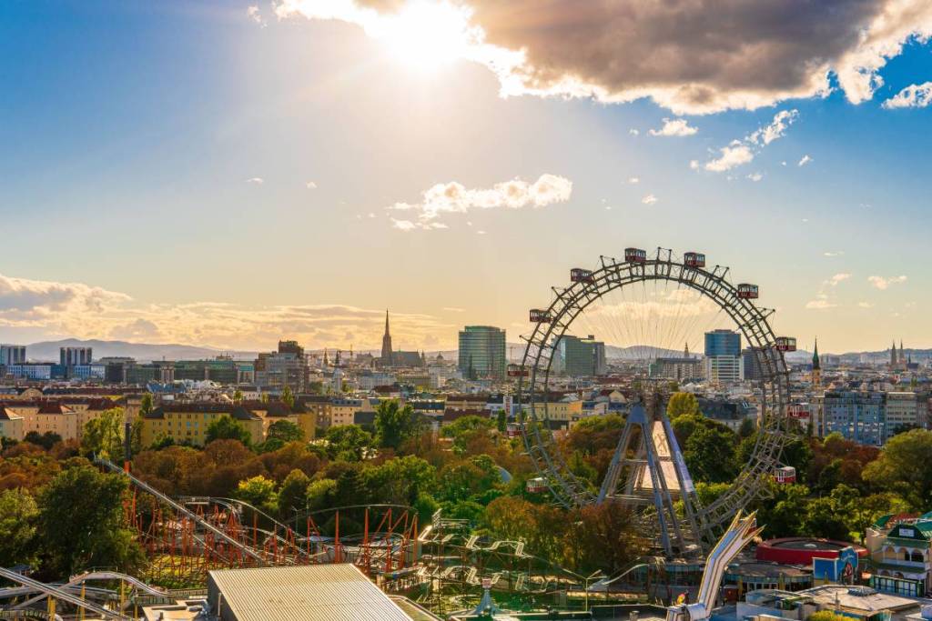 Das Riesenrad im Wurstelprater