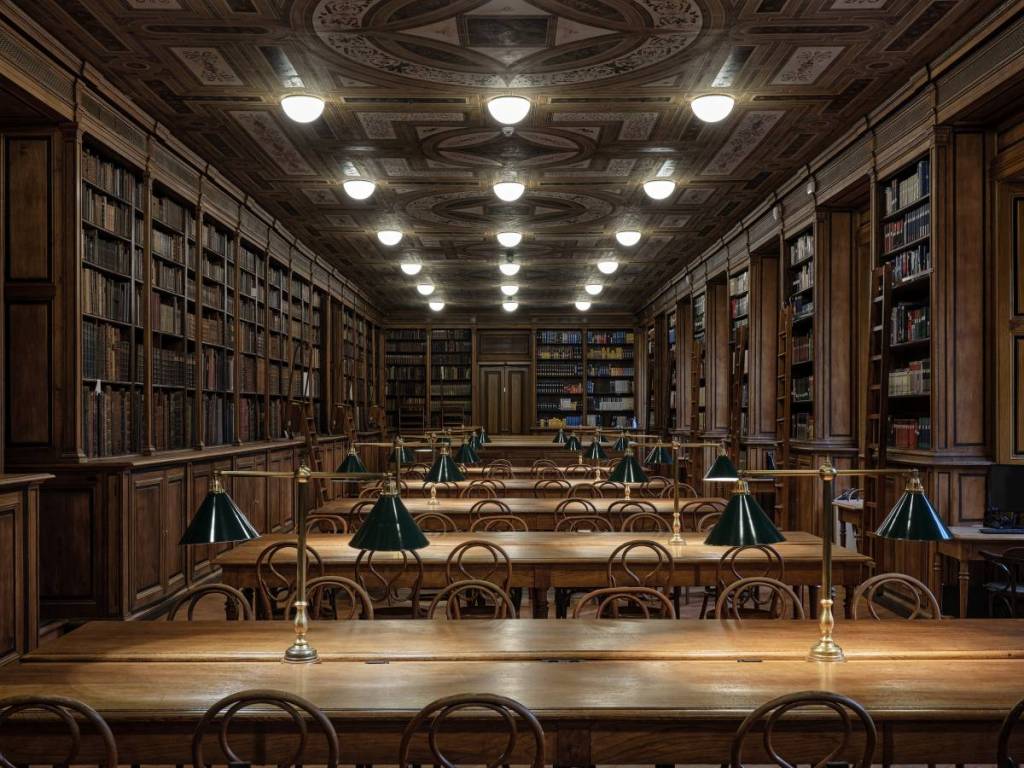 Die Bibliothek der Akedemie der bildenden Künste