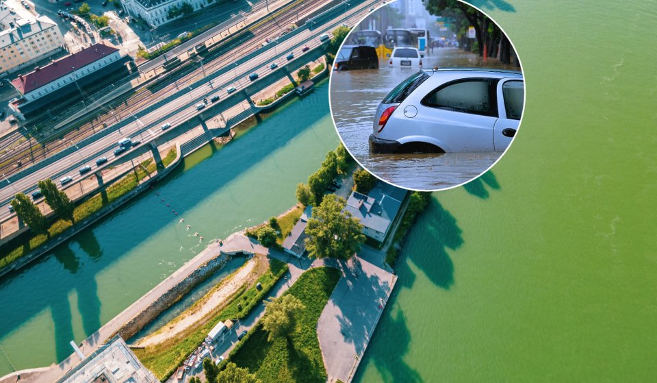 1972 als ‚Milliardengrab‘ verspottet: Wie die Wiener Donauinsel heute Millionen Liter Wasser abwehrt und als Hochwasserschutz dient