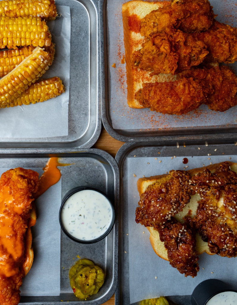 Leckeres crispy Chicken im Chickz in Wien