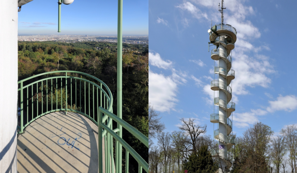 Dieser Wiener Aussichtspunkt auf 449 Metern Höhe schlägt mit 183 Stufen jeden Tower und kostet euch keinen Cent!