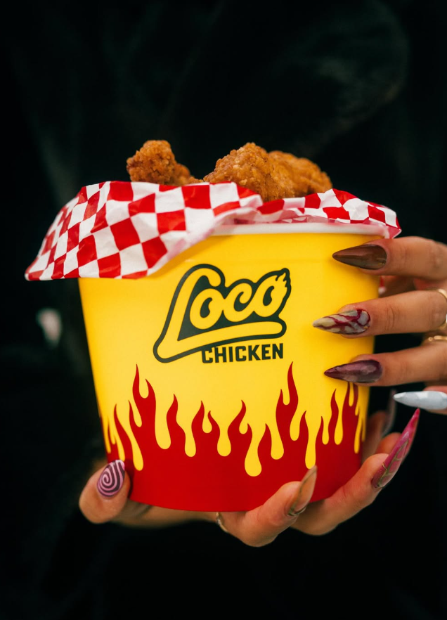 Der erste Physische Loco Chicken eröffnet in Wien