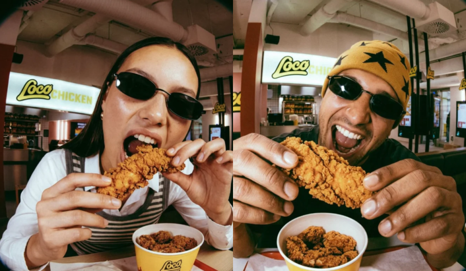Was der Rapper Luciano anfasst, wird frittiert: In Wien hat der 1. physische Loco-Chicken-Store eröffnet – und wurde direkt zum Hype!