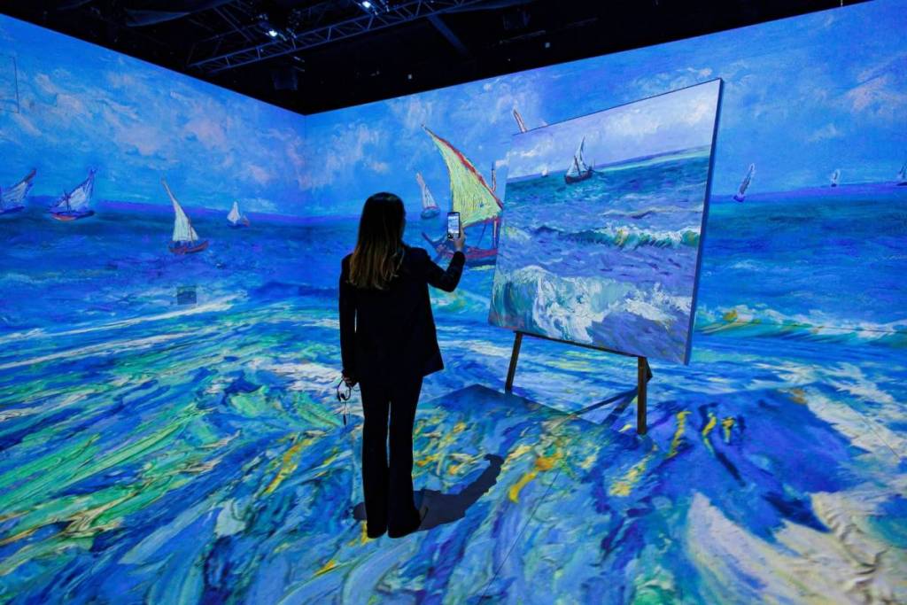 Van Gogh innere Stimmung kommt in seinen Gemälden zur Geltung. Bei dieser Ausstellung steht man mittendrin.