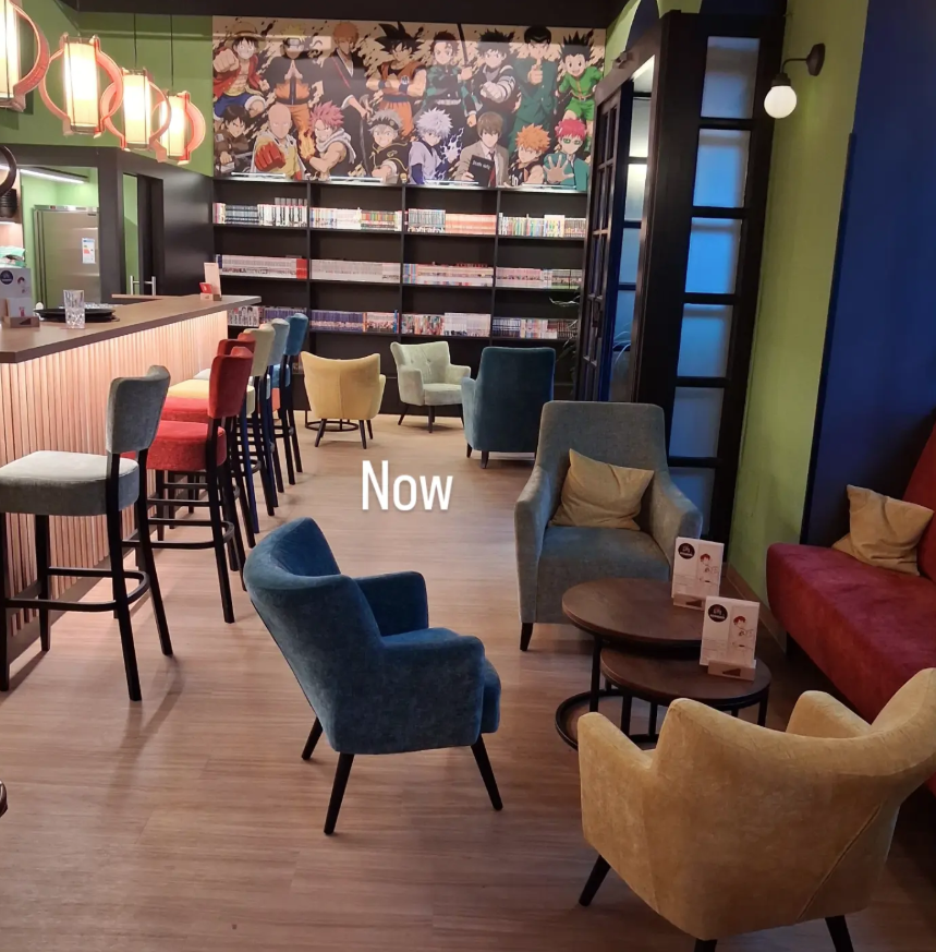 Das Akihabara Manga Café lädt ein