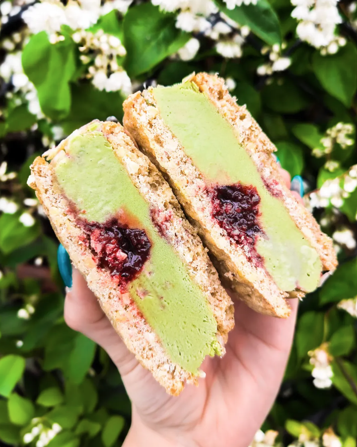 Eine verdammt leckere Nachspeise sind die INBETWIENER bei Veganista