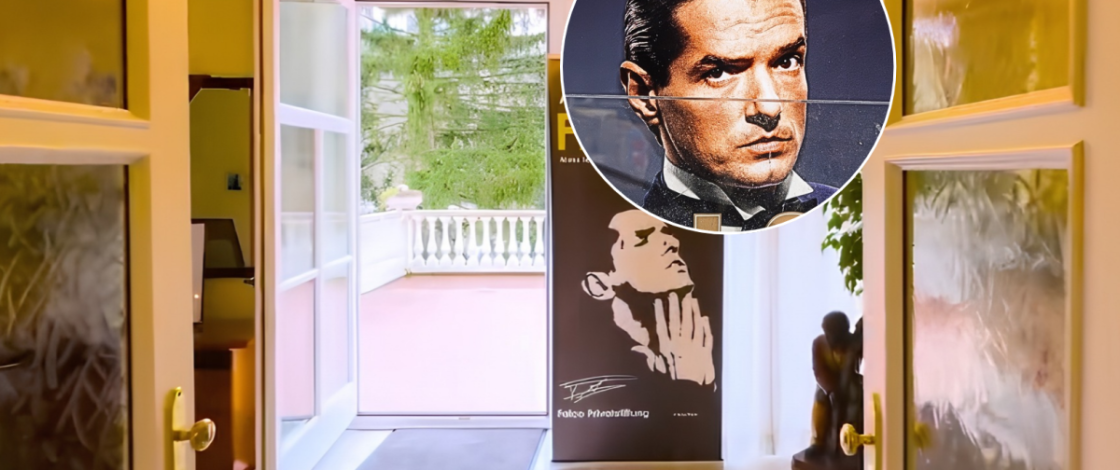 Falcos 4.000m²-Villa in Gars am Kamp ist 26 Jahren nach Tod begehbar: Tonstudio im Keller, Originalmöbel und goldene Schallplatten blieben unberührt, und die 1895 erbaute Villa ist nun für 29 Euro ein Museum