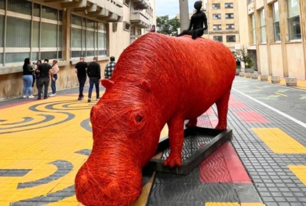 Wire Hippopotamus