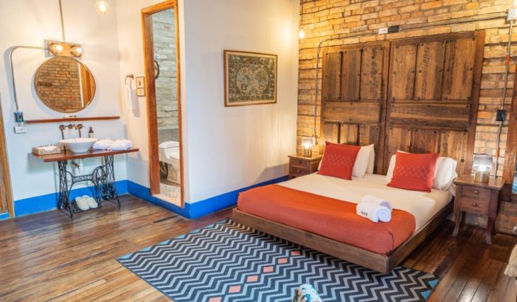 The boutique hotel tucked away in the Historic Center with balconies overlooking Monserrate offers rooms starting at $275,000
