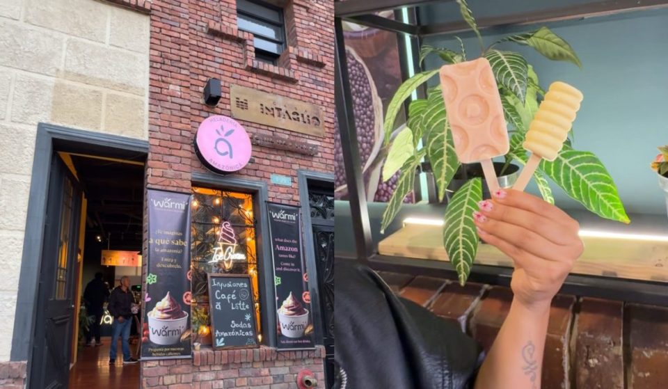 Right in the heart of Candelaria: the Amazonian ice cream shop that transforms jungle fruits into arazá and copoazú desserts (and is only open Friday through Monday)