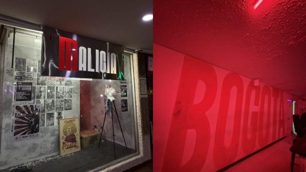 Malicia, el bar subterráneo de Las Aguas con luces rojas de neón, poesía y cine independiente