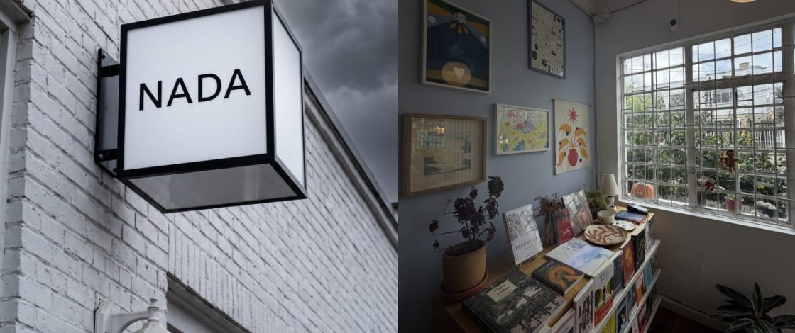 This is “Nada,” the independent bookstore with over nine years of history that features a free art exhibition on its top floor