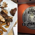 Charcoal-Grilled Smashed Chicken at Hashtag Pollos de Bogotá